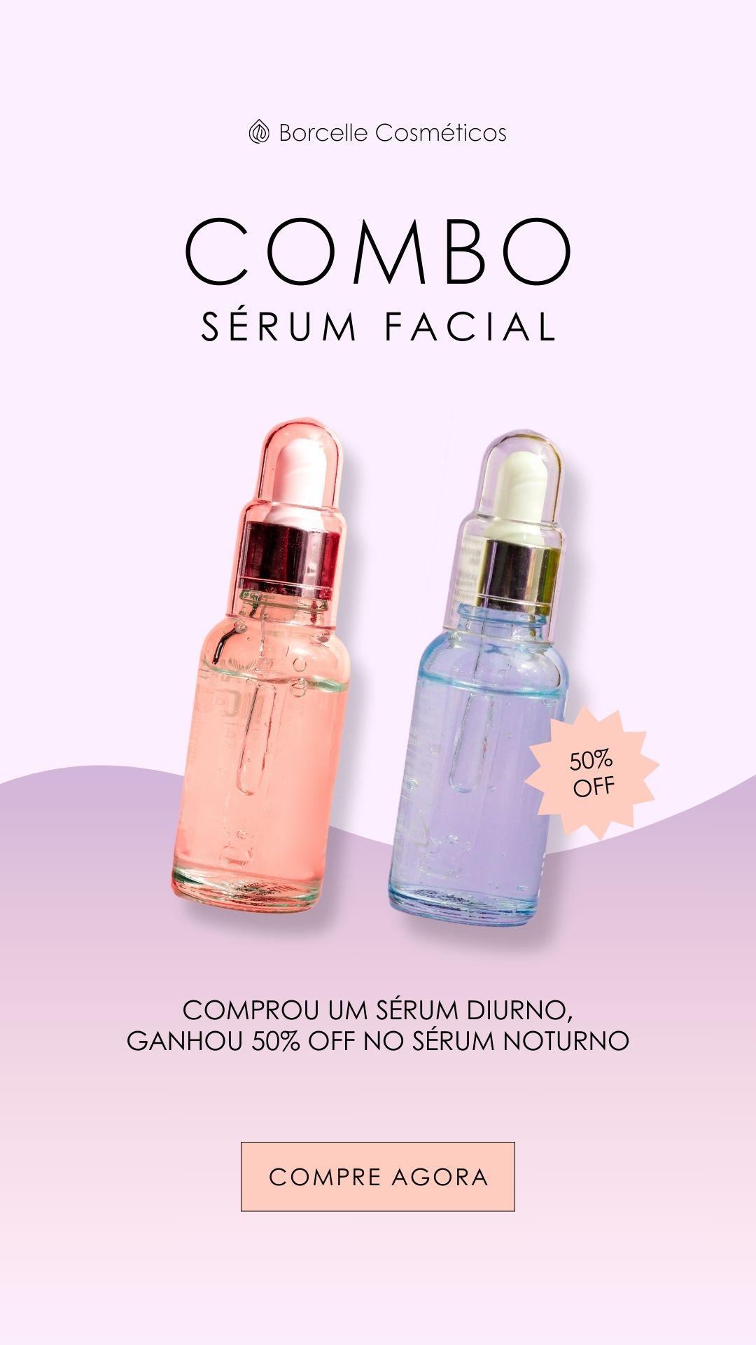 rosa produto de skincare com frase