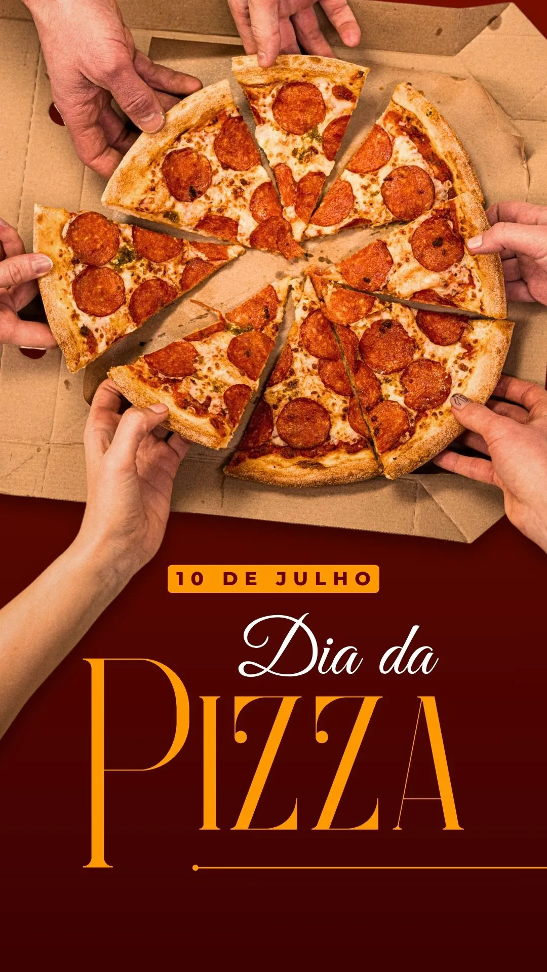 PIzza do dia de hoje